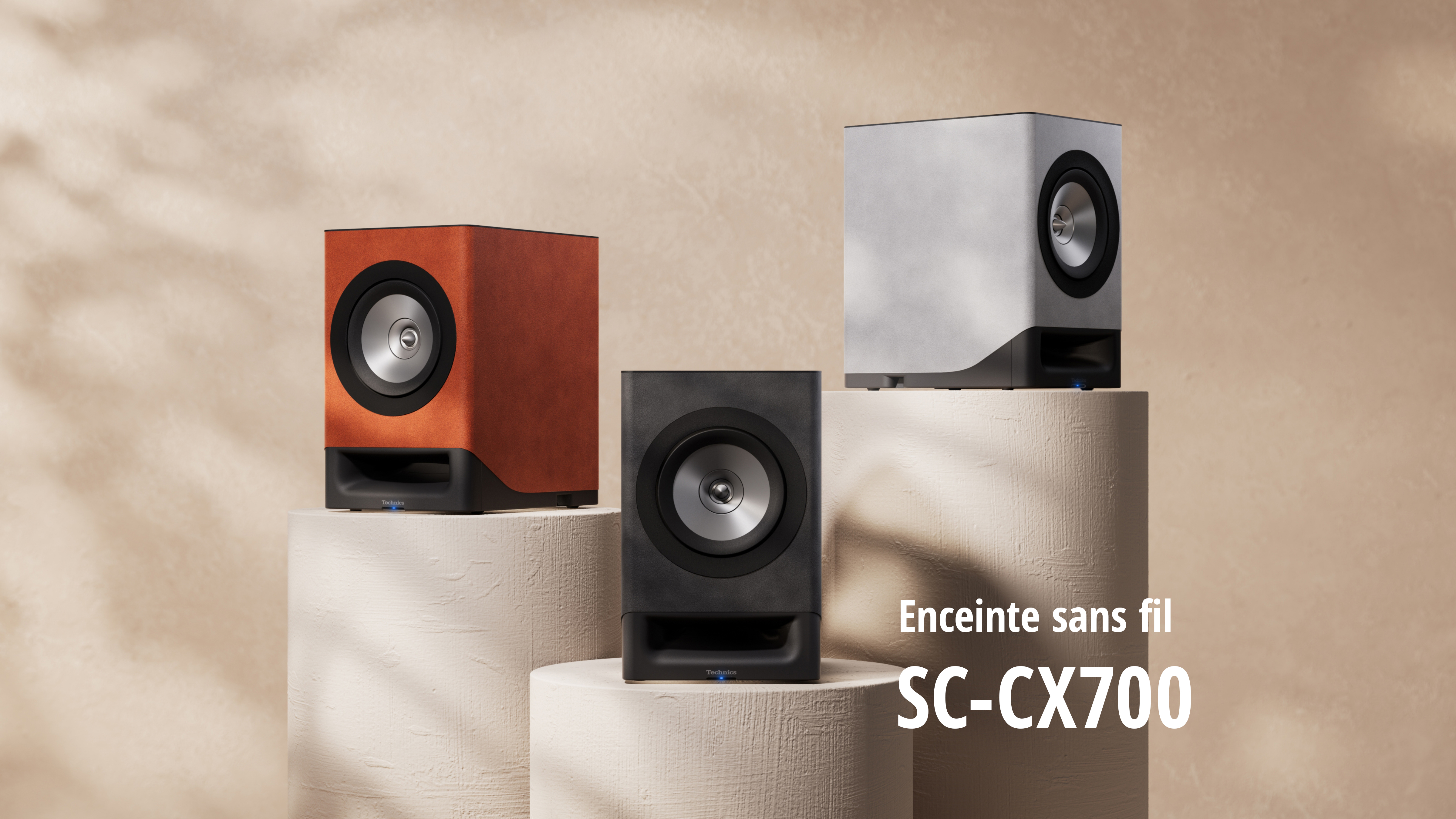 Concept des enceinte sans fil Hi-Fi Technics SC-CX700