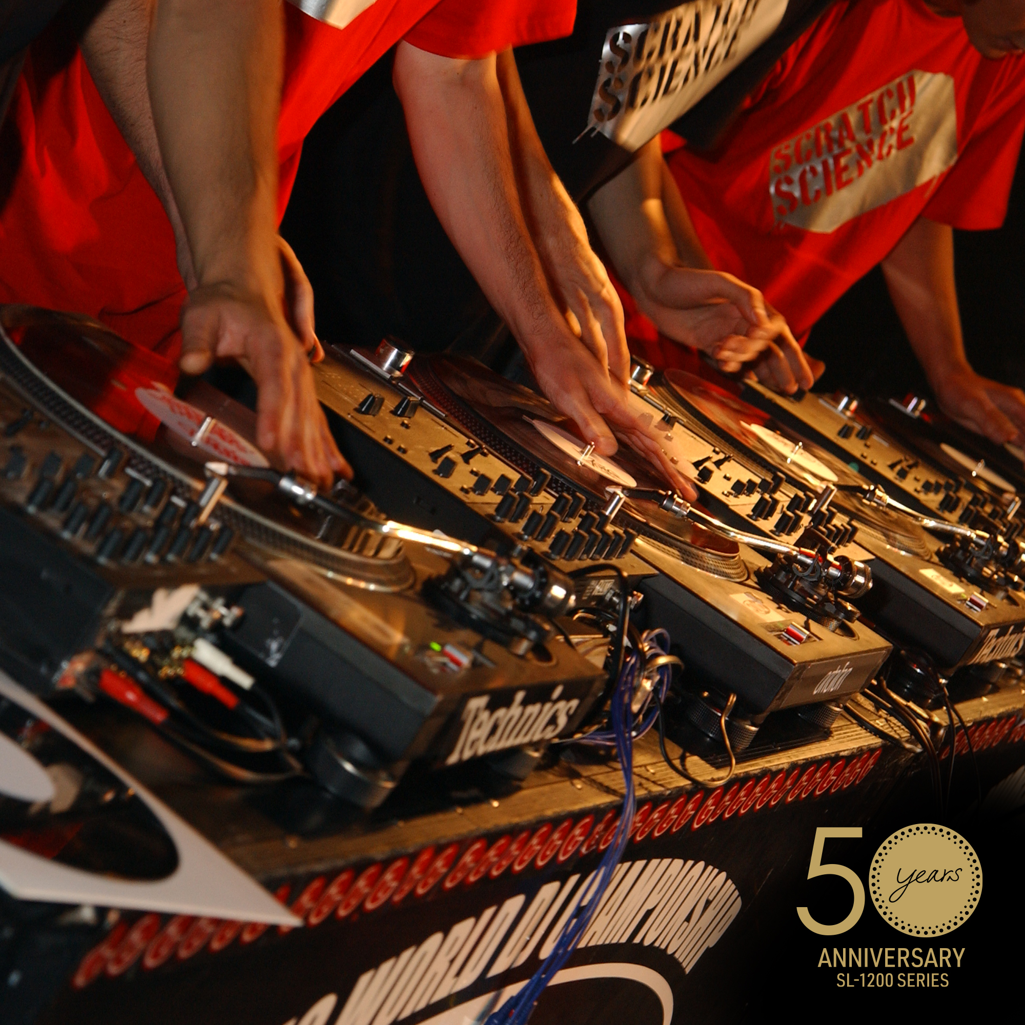 Celebration messages from worldwide DJs for the SL-1200 50 years anniversary