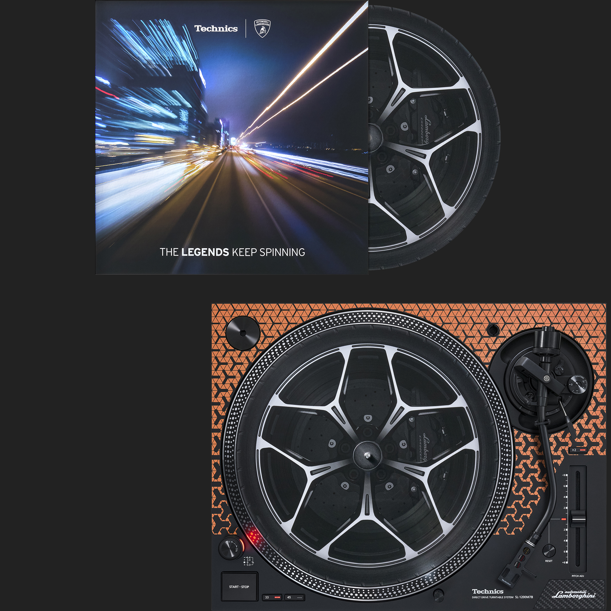 An original vinyl record for an unforgettable experience