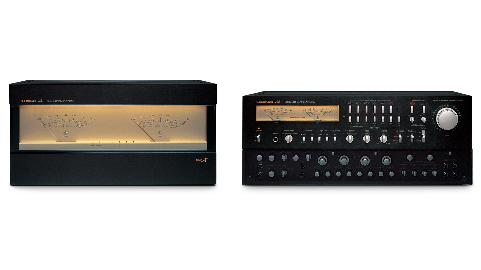 1977: SE-A1 Power Amplifier / SU-A2 Control Amplifier