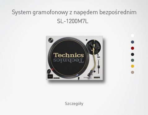 System gramofonowy z napędem bezpośrednim SL-1200M7L