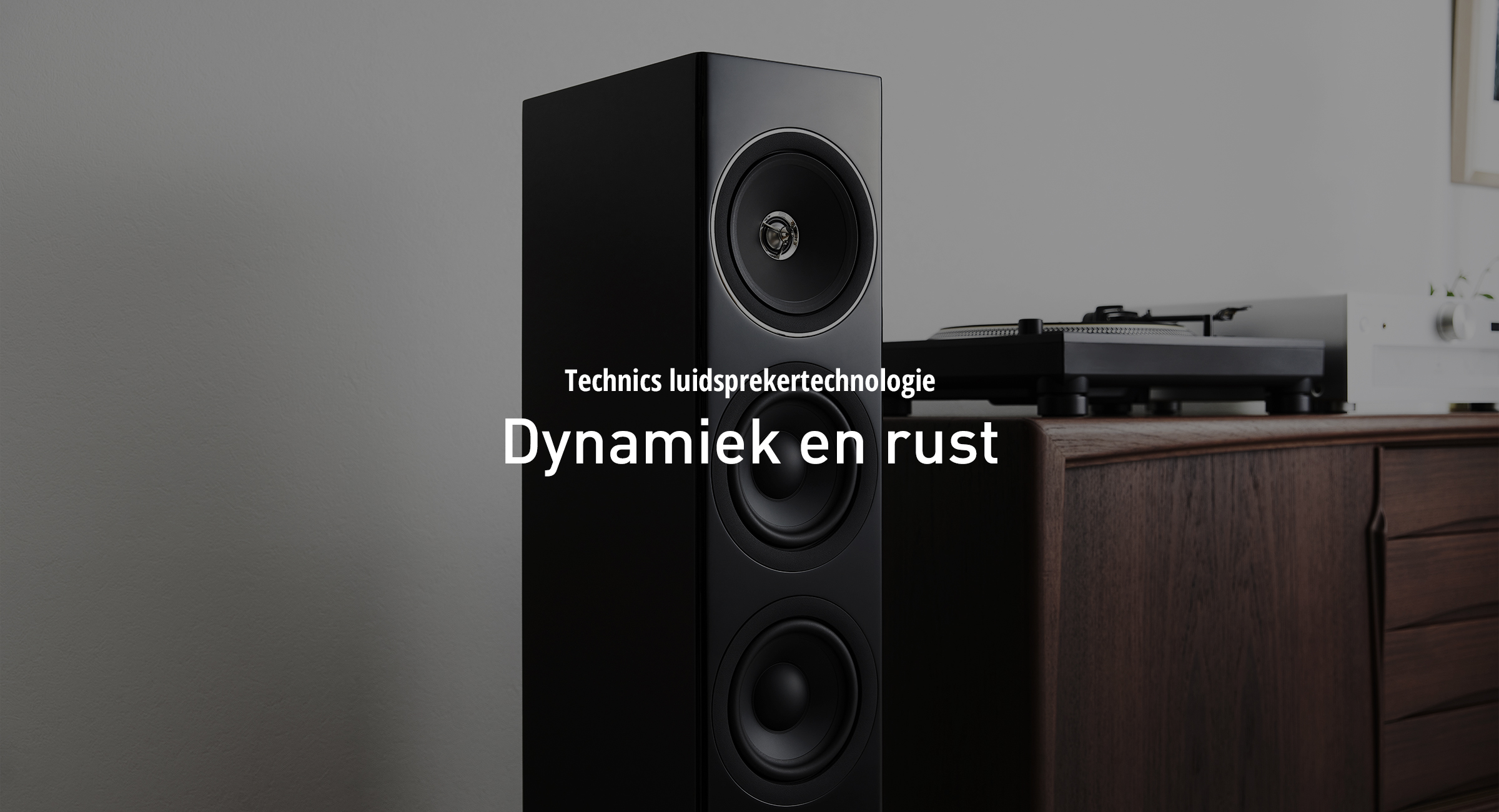 Technics luidsprekertechnologie – Dynamiek en rust