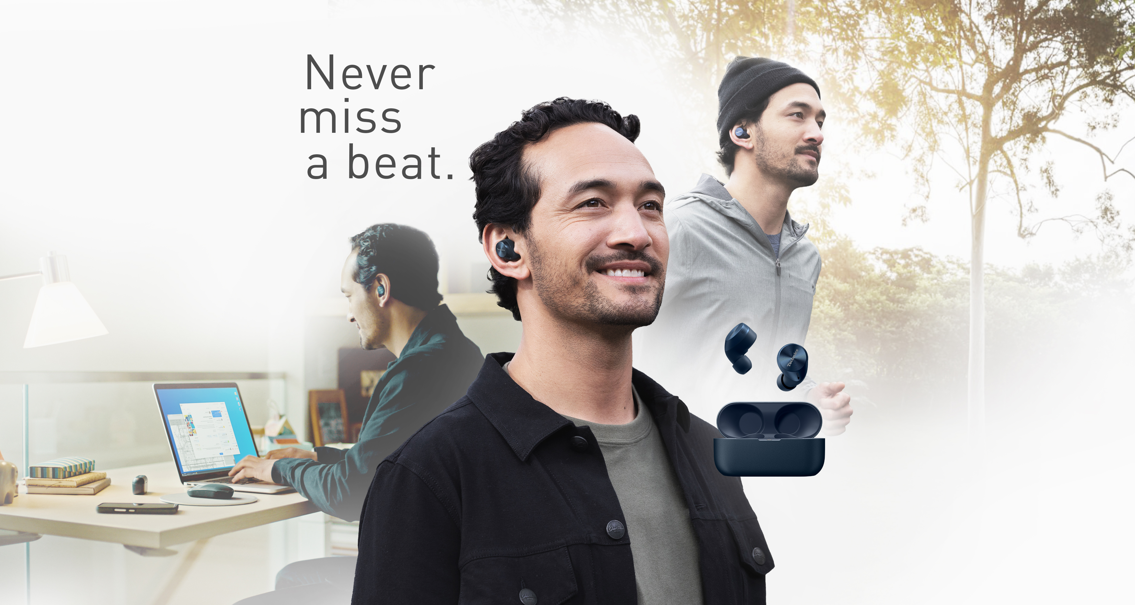 Concept de marque Technics d’écouteurs véritable sans fil – Ne manquez jamais le rythme