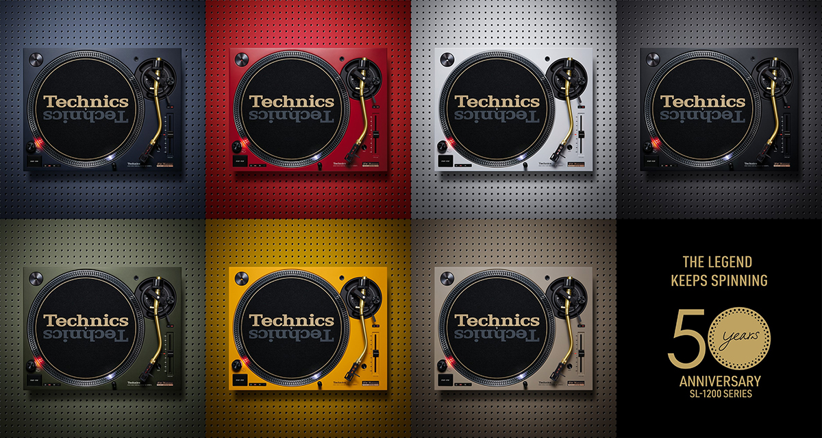 Technics annonce le lancement de la SL-1200M7L en Edition Collector Limitée à l’occasion du 50ème anniversaire de la Platine vinyle DJ au succès légendaire