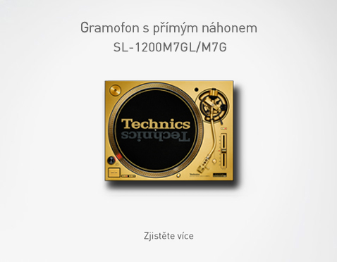 Gramofon s přímým náhonem SL-1200M7GL/M7G