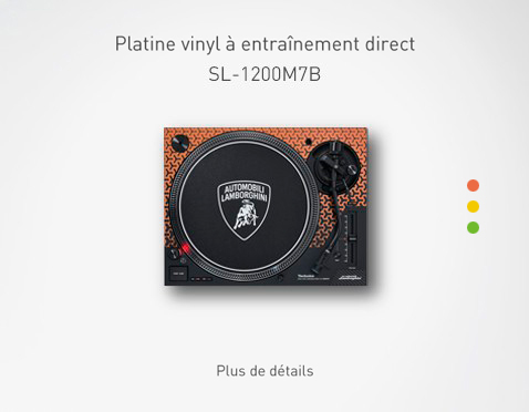 Système de platine vinyle à entraînement direct SL-1200M7B