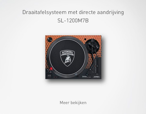 Direct aangedreven draaitafelsysteem SL-1200M7B