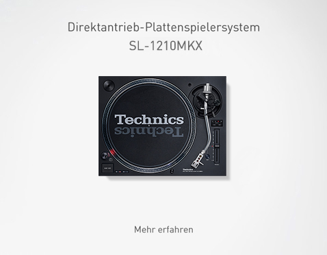Plattenspieler mit Direktantrieb SL-1210MKX