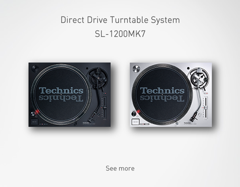 Direct Drive Turntable System SL-1200MK7