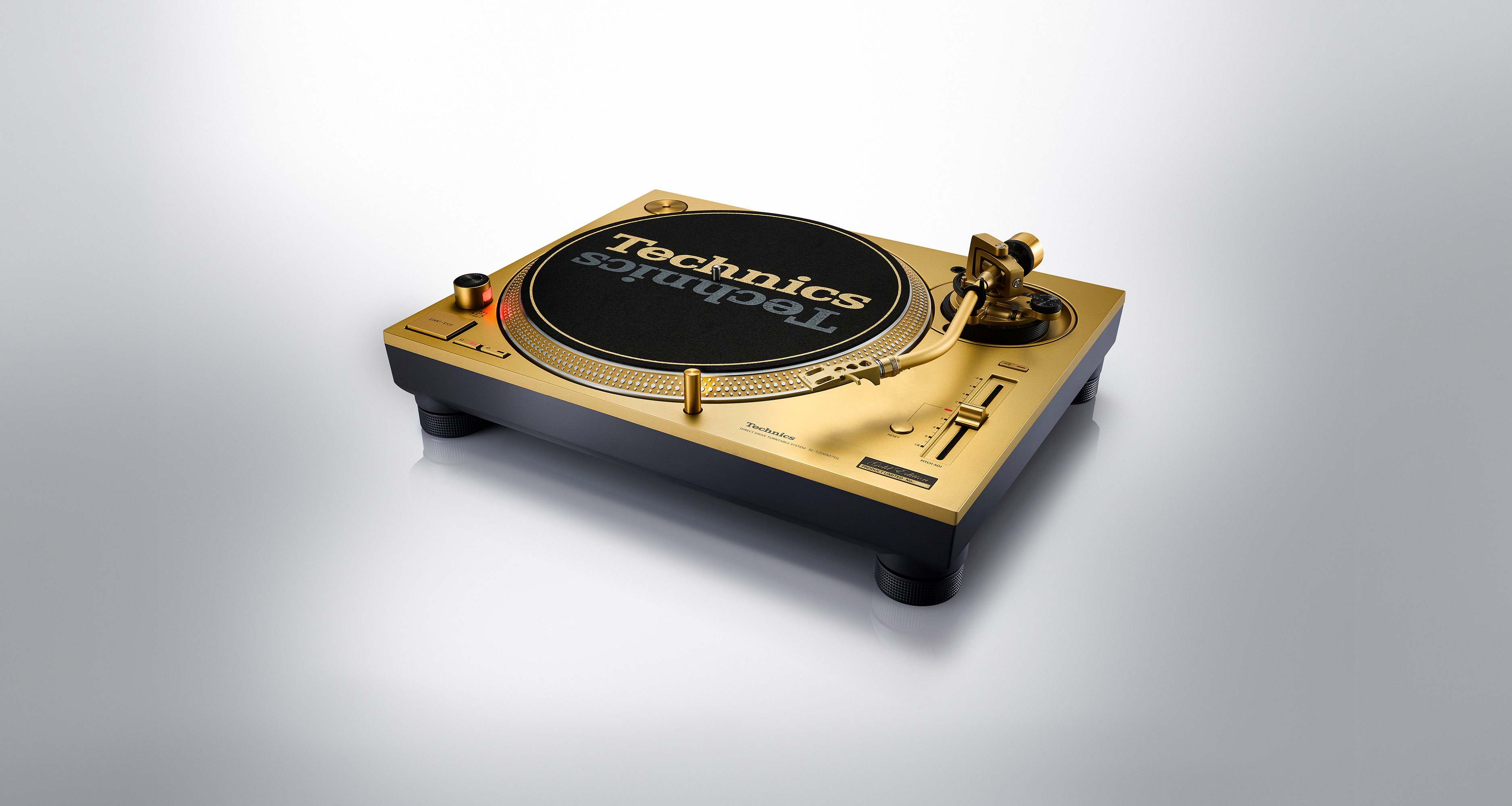 Technics SL-1200M7GL Gold Edition DJ gramofon s direktnim pogonom