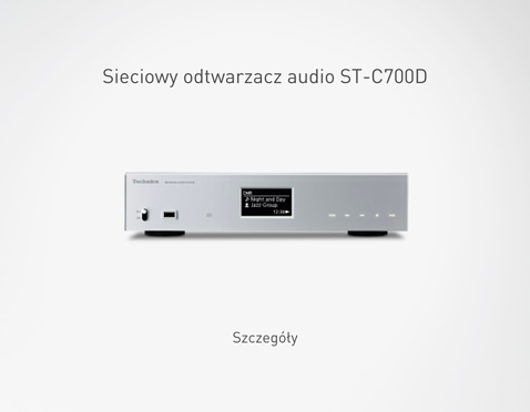 Sieciowy odtwarzacz audio ST-C700D