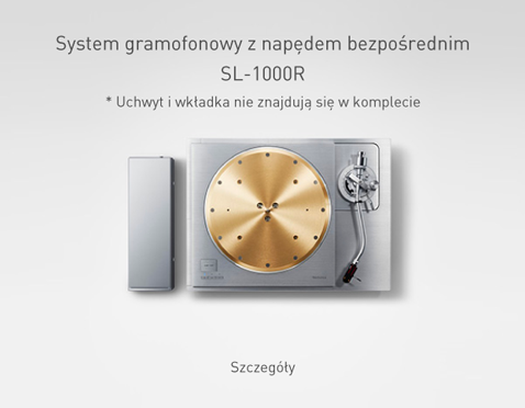 System gramofonowy z napędem bezpośrednim SL-1000R