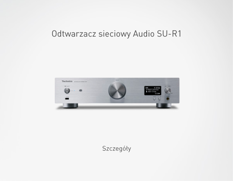 Odtwarzacz sieciowy Audio SU-R1