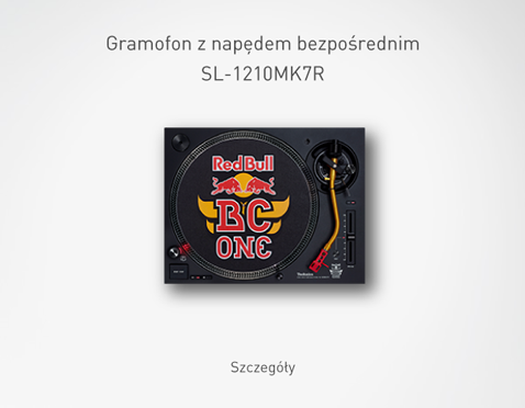 Red Bull BC One Limited Edition SL-1200MK7R