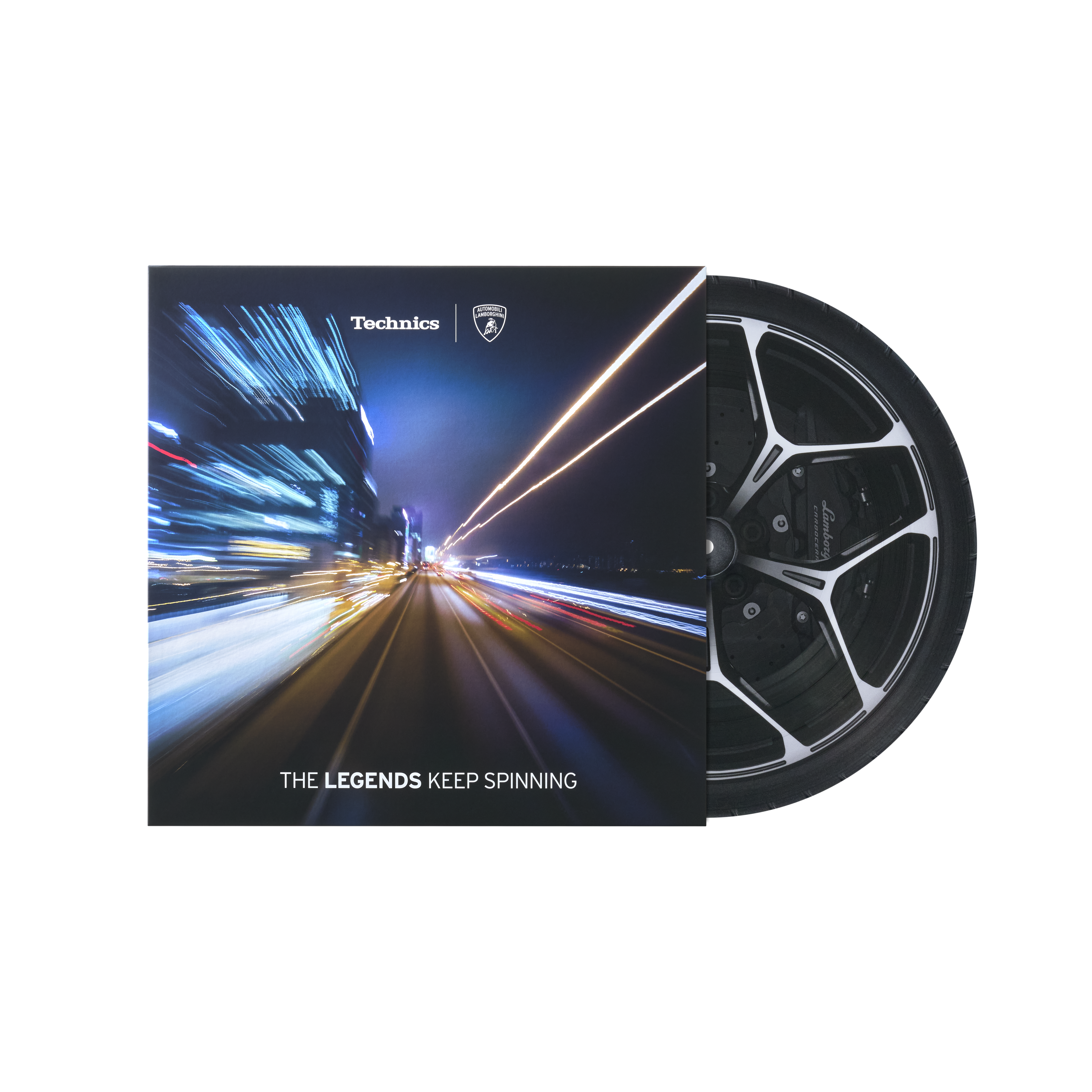 A Technics e a Automobili Lamborghini apresentam o novo gira-discos Direct Drive SL-1200M7B